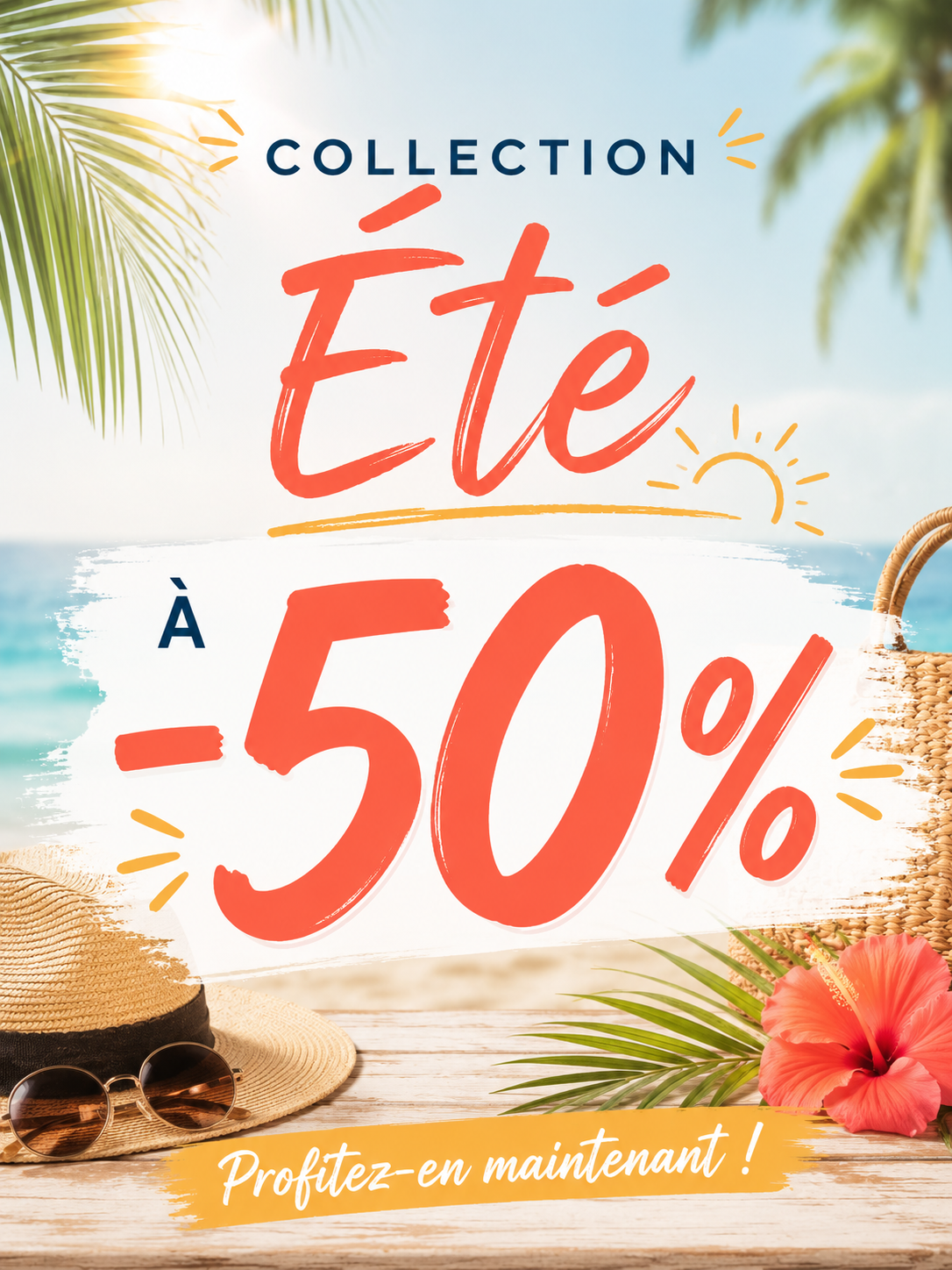Collection Été – Jusqu’à -50 %