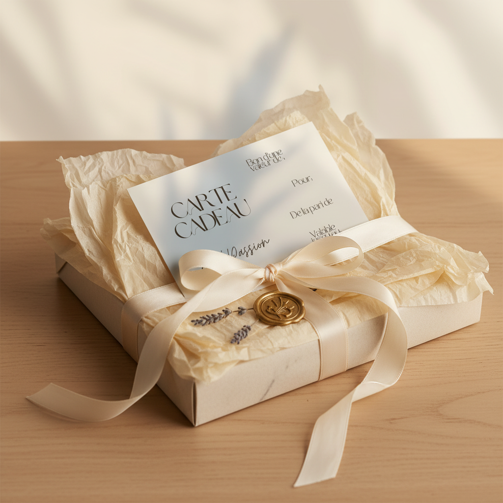 carte cadeau Créa'Passion idée cadeau bien-être artisanal français