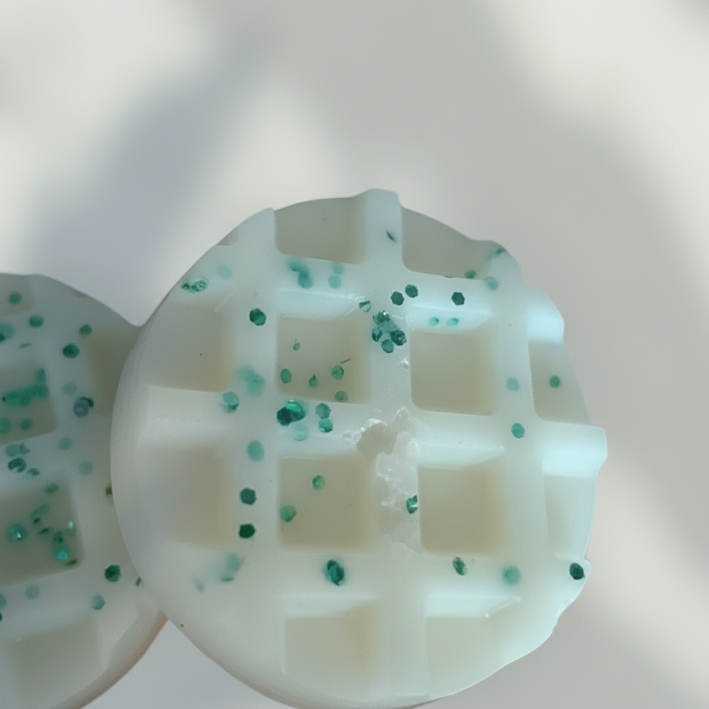 Détail fondant parfumé artisanal cire végétale naturelle qualité française
