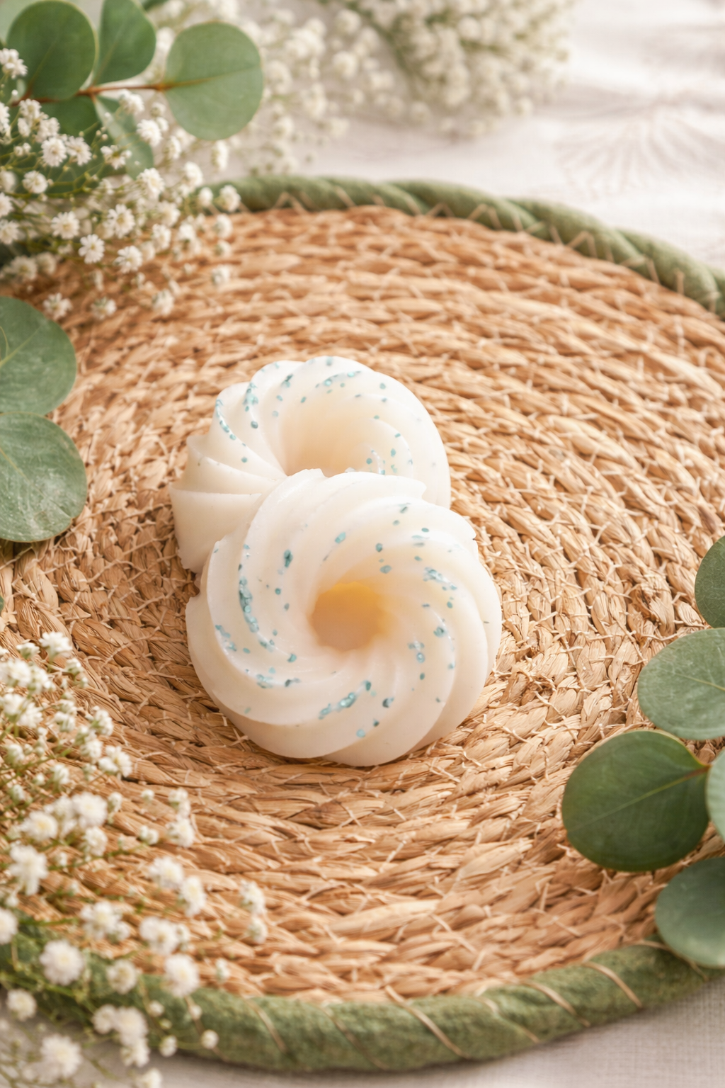 « Fondant parfumé vanille gourmande - Cire naturelle artisanale française pour brûle-parfum »
