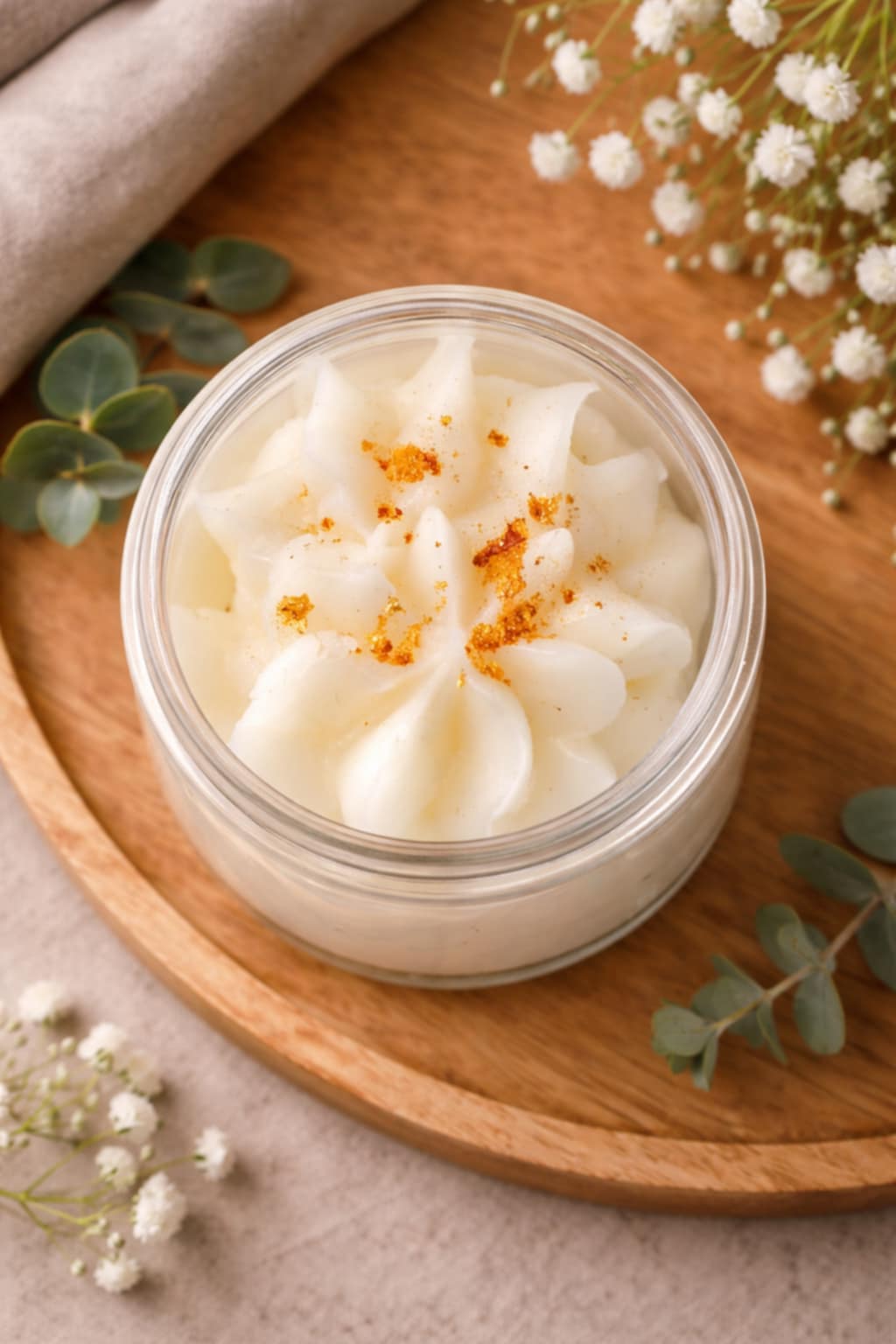 Fondant parfumé Musty - Vue détail de la cire végétale naturelle Créa'Passion09