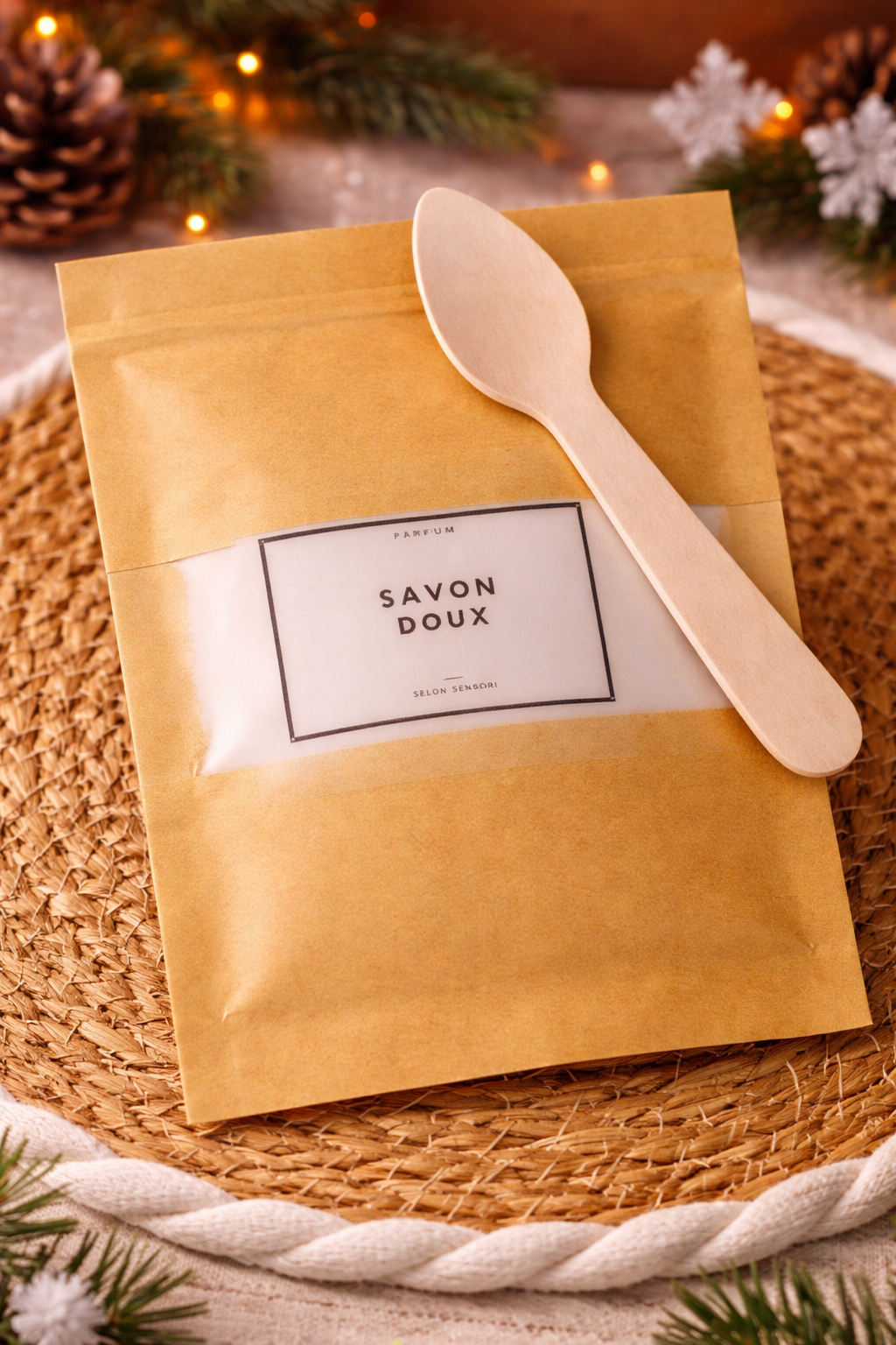 Désodorisant naturel en poudre pour aspirateur, fabrication artisanale