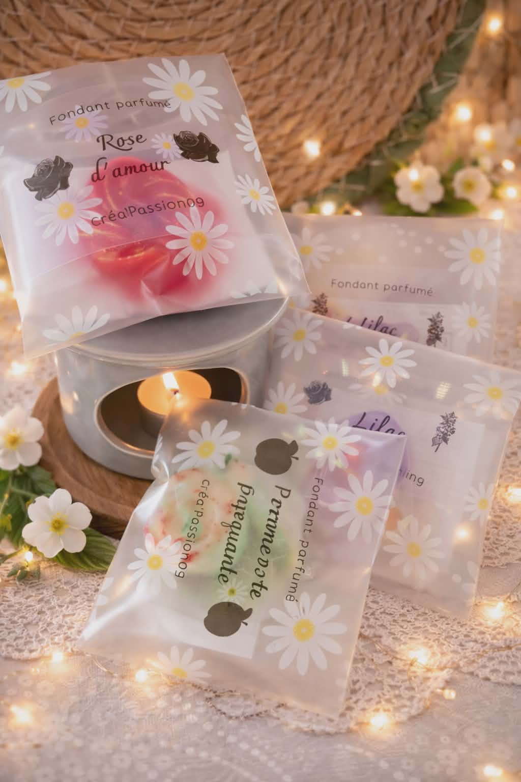 Coffret Fête des Mères – Brûleur & 4 Fondants