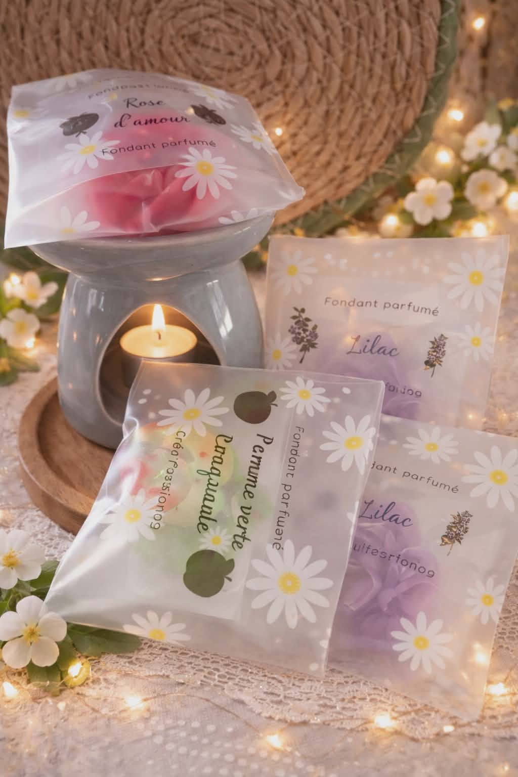 Coffret Fête des Mères – Brûleur & 4 Fondants