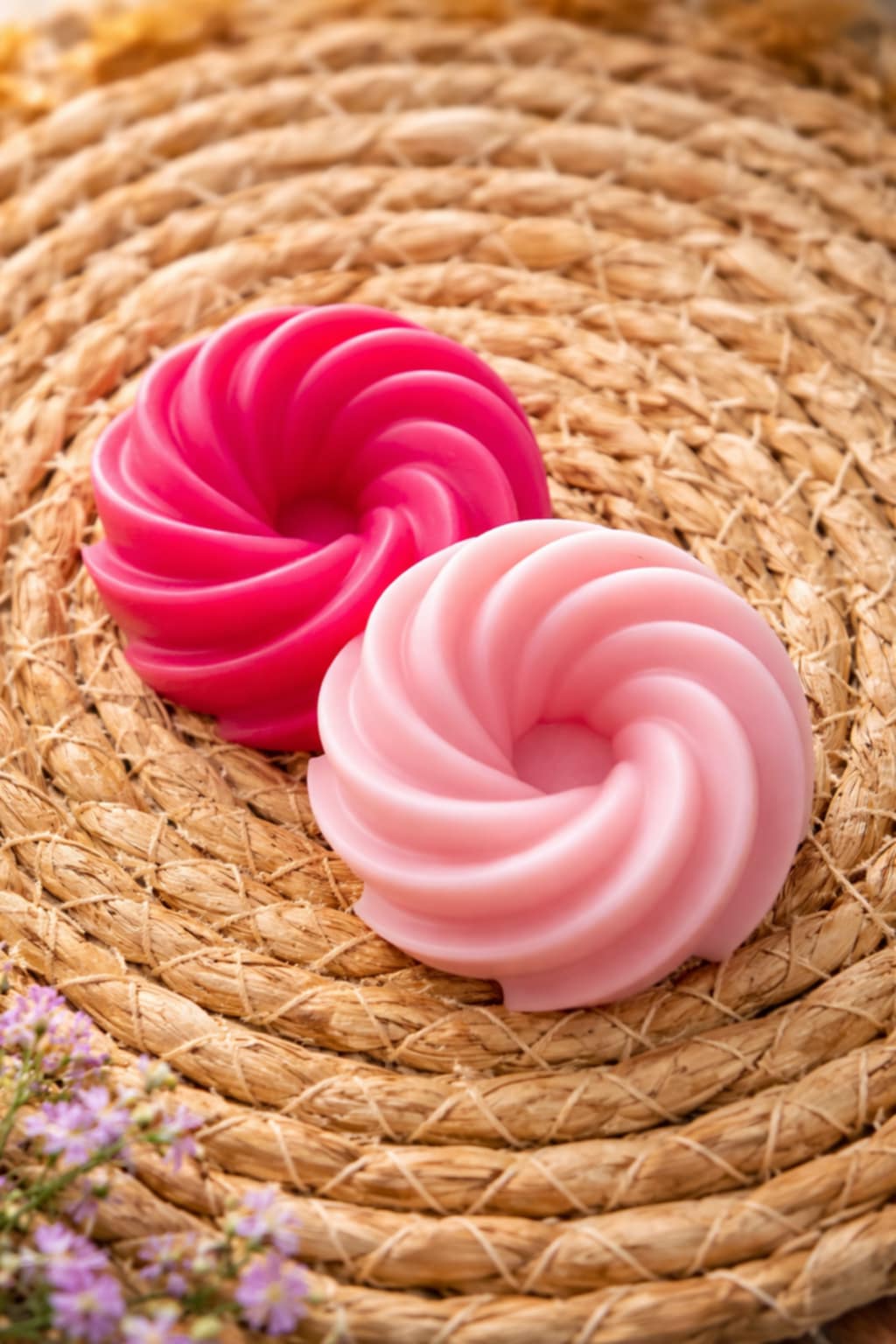  Fondant parfumé fraise Créa’Passion09 - détail texture cire